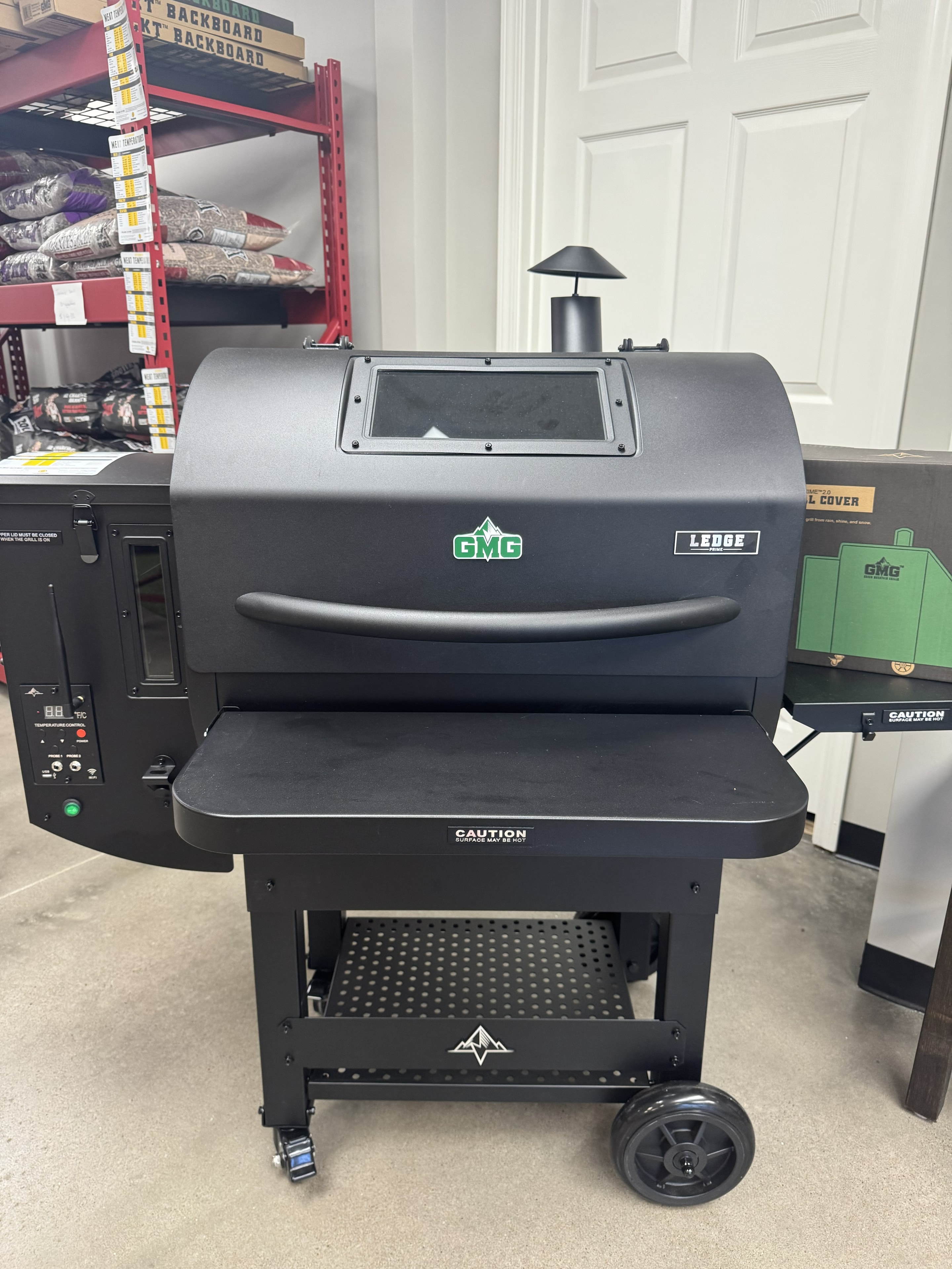 Green Mountain Grills Ledge pellet smoker at Conway BBQ Supply