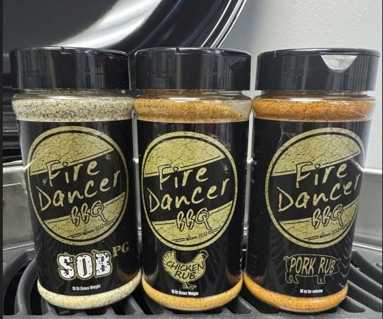 Fire Dancer BBQ products